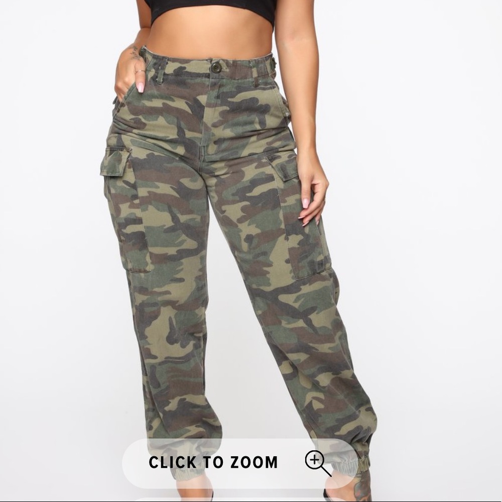 Camo Joggers